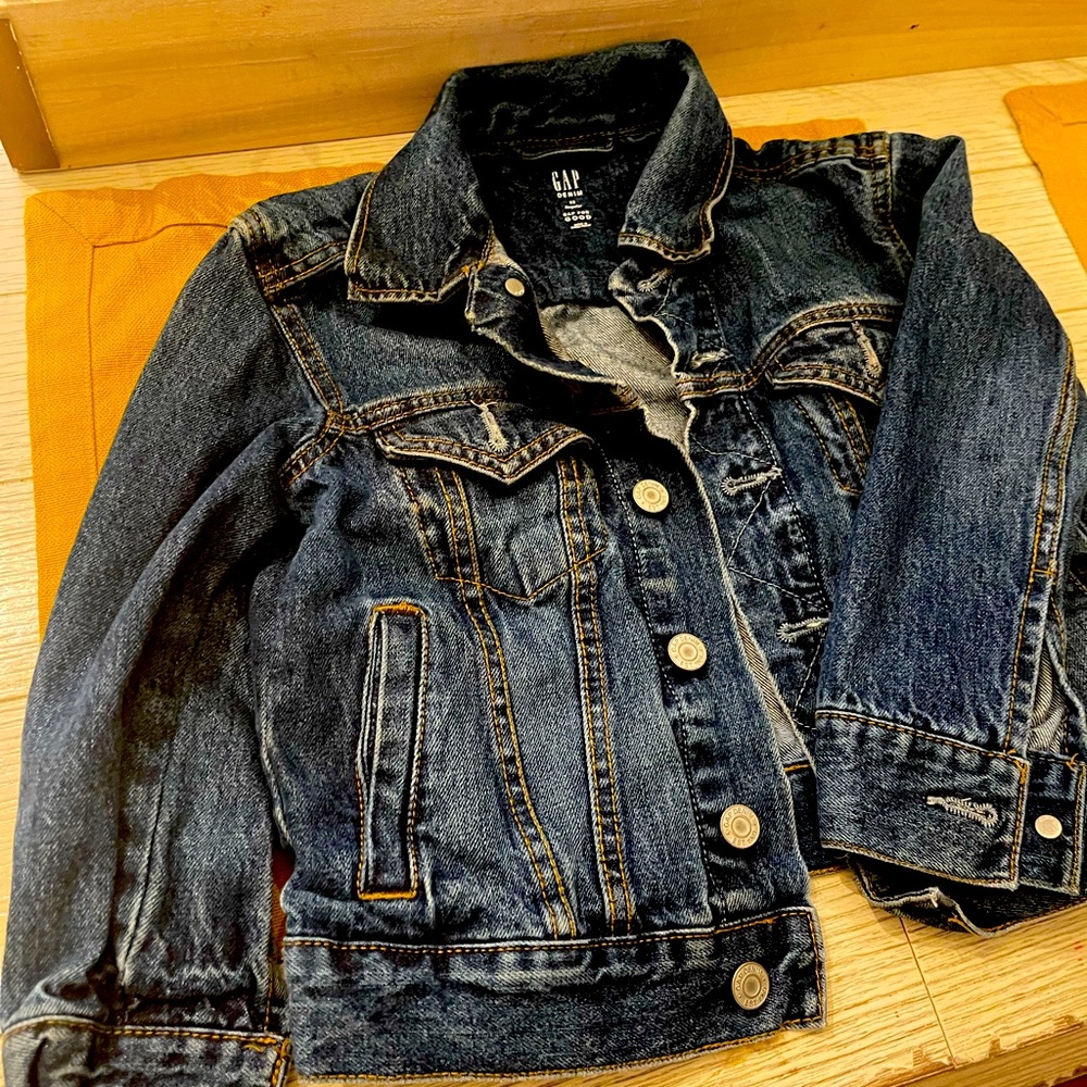 Kids Jean jacket. Lightly worn.